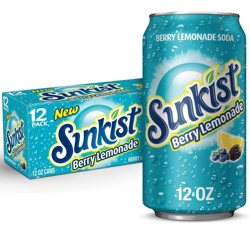 Sunkist Berry Lemonade Soda