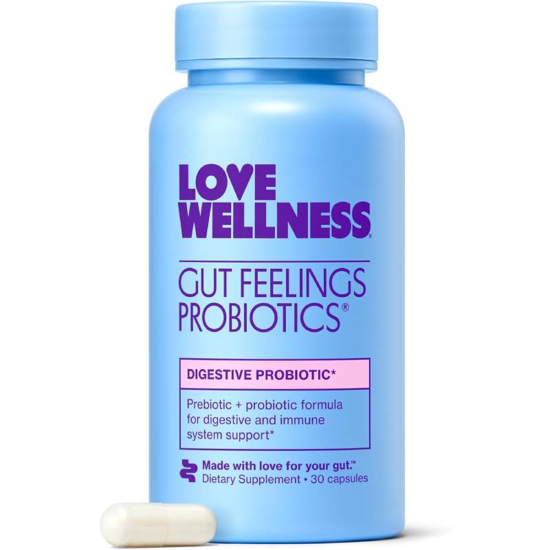 Love Wellness Gut Feelings Probiotic