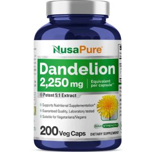 Dandelion Root Extract 200 Capsules